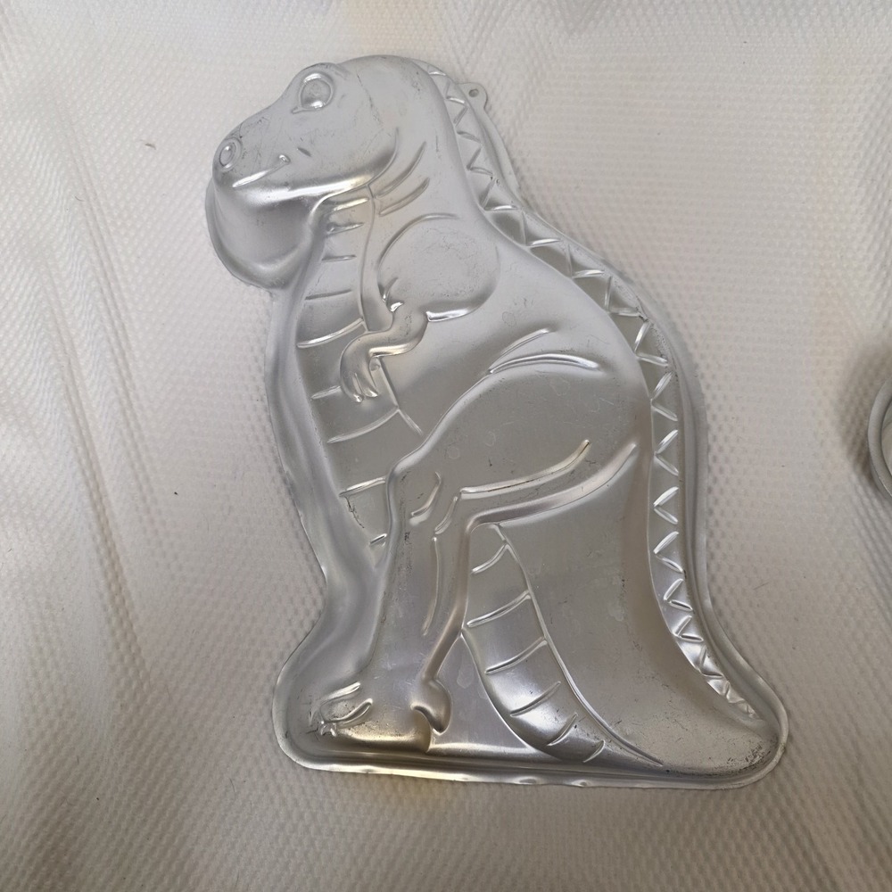 T-Rex Dinosaur Cake Pan Vtg 1987 Wilton #2105-1280 Birthday Party Tyrannosaurus